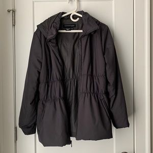 Kenneth Cole Thermolite Coat with detachable hood -L
